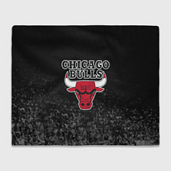 Плед флисовый CHICAGO BULLS, цвет: 3D-велсофт