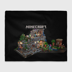 Плед флисовый MINECRAFT, цвет: 3D-велсофт