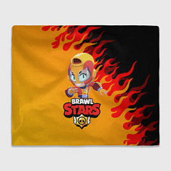 Плед флисовый BRAWL STARS MAX, цвет: 3D-велсофт