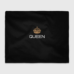 Плед флисовый Королева, цвет: 3D-велсофт