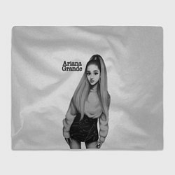 Плед флисовый Ariana Grande Ариана Гранде, цвет: 3D-велсофт