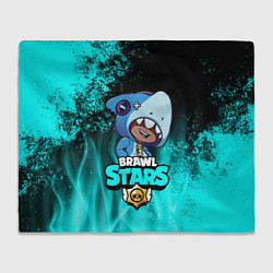 Плед Brawl Stars LEON SHARK