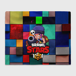 Плед флисовый Brawl Stars - Penny, цвет: 3D-велсофт