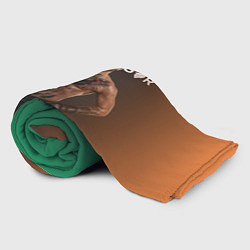 Плед флисовый Conor McGregor, цвет: 3D-велсофт — фото 2
