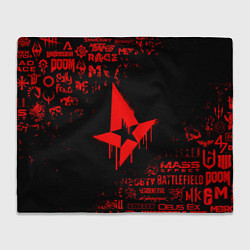 Плед флисовый ASTRALIS, цвет: 3D-велсофт