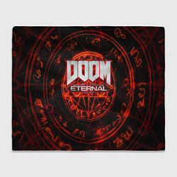 Плед флисовый DOOM, цвет: 3D-велсофт