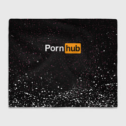 Плед флисовый PornHub, цвет: 3D-велсофт