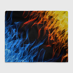 Плед флисовый БИТВА ОГНЕЙ, цвет: 3D-велсофт