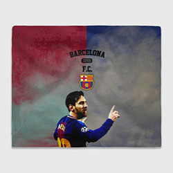 Плед флисовый Messi, цвет: 3D-велсофт