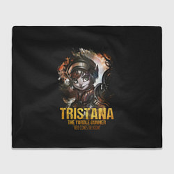 Плед флисовый Tristana, цвет: 3D-велсофт