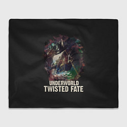 Плед флисовый Twisted Fate, цвет: 3D-велсофт