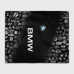 Плед флисовый BMW, цвет: 3D-велсофт