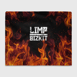 Плед флисовый LIMP BIZKIT, цвет: 3D-велсофт