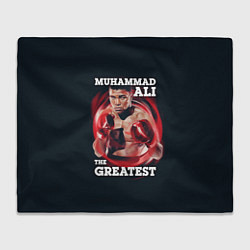 Плед флисовый Muhammad Ali, цвет: 3D-велсофт
