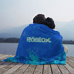 Плед флисовый Roblox, цвет: 3D-велсофт — фото 2