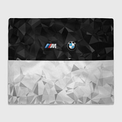 Плед флисовый BMW M SPORT, цвет: 3D-велсофт