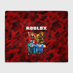 Плед флисовый ROBLOX, цвет: 3D-велсофт