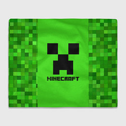 Плед флисовый MINECRAFT, цвет: 3D-велсофт