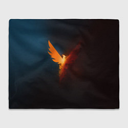 Плед флисовый The Division 2, цвет: 3D-велсофт