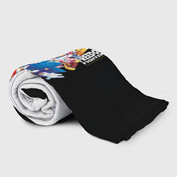 Плед флисовый СОНИК, цвет: 3D-велсофт — фото 2