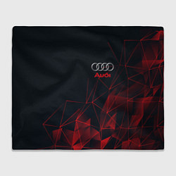 Плед флисовый AUDI, цвет: 3D-велсофт