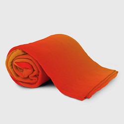 Плед флисовый Оранж, цвет: 3D-велсофт — фото 2