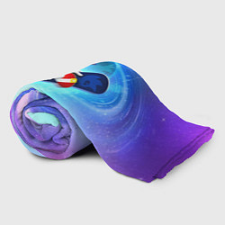 Плед флисовый Соник, цвет: 3D-велсофт — фото 2