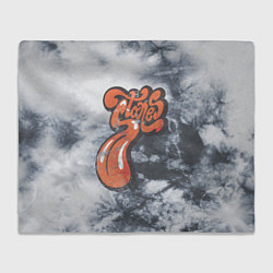 Плед флисовый Rolling stones, цвет: 3D-велсофт