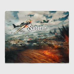 Плед флисовый Sabaton, цвет: 3D-велсофт
