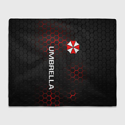 Плед флисовый UMBRELLA CORP, цвет: 3D-велсофт