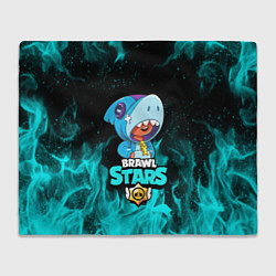 Плед BRAWL STARS LEON SHARK