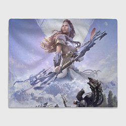 Плед флисовый Aloy, цвет: 3D-велсофт