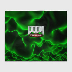 Плед флисовый DOOM ETERNAL, цвет: 3D-велсофт