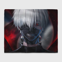 Плед флисовый TOKYO GHOUL, цвет: 3D-велсофт