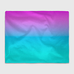 Плед флисовый Лето, цвет: 3D-велсофт