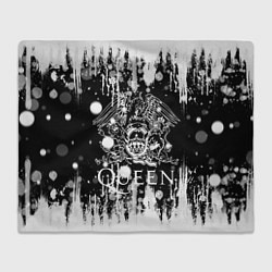 Плед флисовый QUEEN, цвет: 3D-велсофт