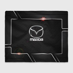 Плед флисовый MAZDA, цвет: 3D-велсофт