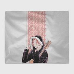 Плед флисовый Bassist, цвет: 3D-велсофт