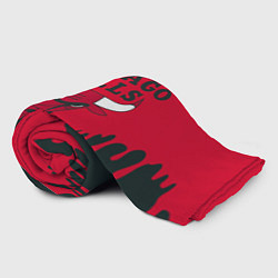 Плед флисовый Chicago Bulls, цвет: 3D-велсофт — фото 2