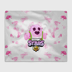 Плед флисовый Sakura Spike Brawl Stars, цвет: 3D-велсофт