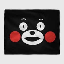 Плед флисовый Kumamon, цвет: 3D-велсофт