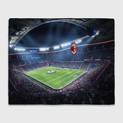 Плед флисовый FC MILAN, цвет: 3D-велсофт