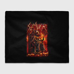 Плед флисовый Slayer, цвет: 3D-велсофт