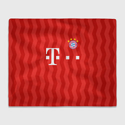 Плед флисовый FC Bayern Munchen униформа, цвет: 3D-велсофт
