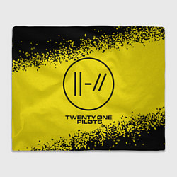 Плед флисовый TWENTY ONE PILOTS 21 PILOTS, цвет: 3D-велсофт