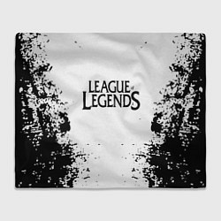 Плед флисовый League of legends, цвет: 3D-велсофт