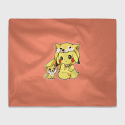 Плед Pikachu Pika Pika