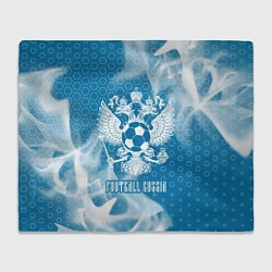 Плед флисовый FOOTBALL RUSSIA Футбол, цвет: 3D-велсофт