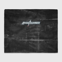 Плед флисовый Ghostrunner, цвет: 3D-велсофт