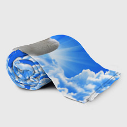 Плед флисовый Кот в облаках, цвет: 3D-велсофт — фото 2